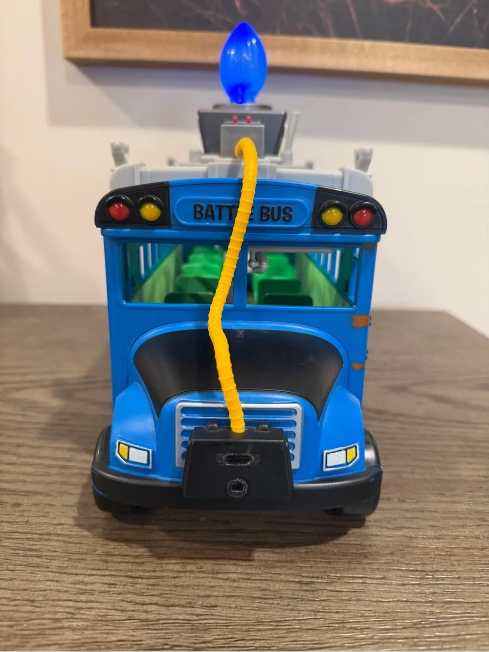 Fortnite Deluxe Battle Bus Jazwares Lights & Sounds Works No Balloon or Figure